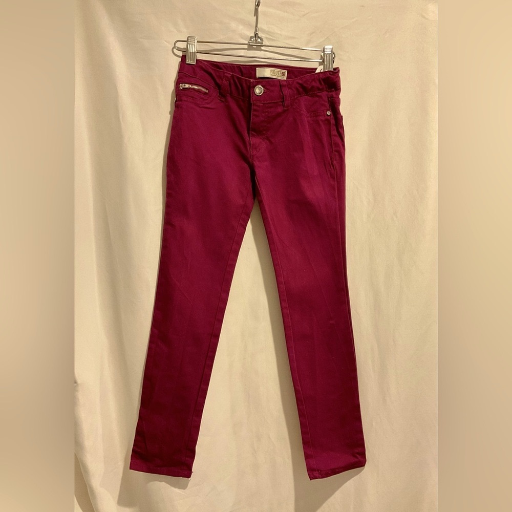 Children’s maroon Route 66 jeans